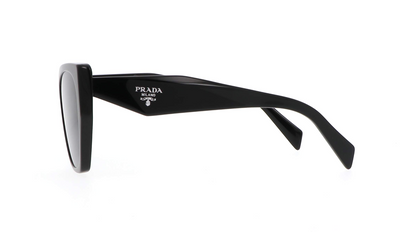 PRADA PR 19ZS 1AB5S0 Black Dark Grey 55 mm Women's Sunglasses