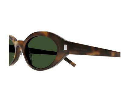 Saint Laurent Sunglasses SL567 002 Havana Green
