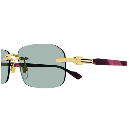 Gucci GG1221S 003 Unisex Square Sunglasses