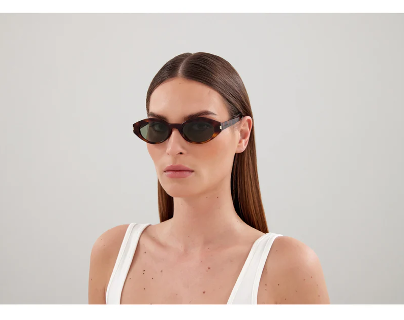 Saint Laurent Sunglasses SL567 002 Havana Green