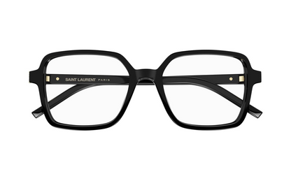 Saint Laurent SL M139 001 54-18 Sunglasses Women's Solid Black