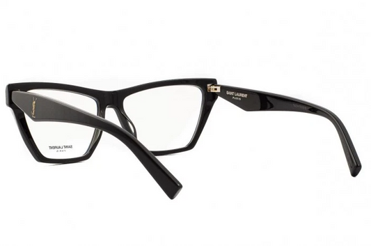Saint Laurent SL-M103-OPT 001 Eyeglasses Women's Black Full Rim Cat Eye 58mm