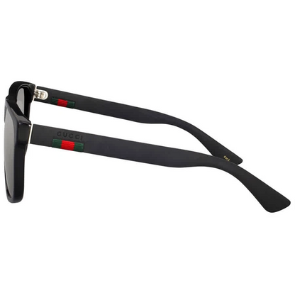 Gucci Grey Square Men's Sunglasses GG0010S 001 58