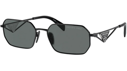 NEW Prada PR A51S Sunglasses 1AB5Z1 Black 100% AUTHENTIC