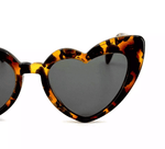 Saint Laurent Sl181 LOULOU 006 Havana Heart Sunglasses Authentic - ModaBlvck