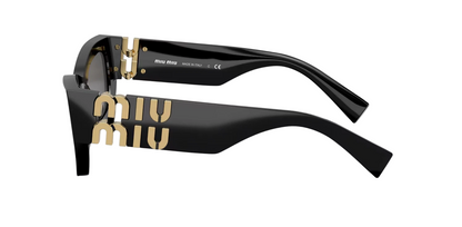 MIU MIU Sunglasses 09WS 1AB5S0 50mm Black / Dark Grey Lens