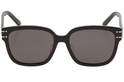 CHRISTIAN DIOR DIORSIGNATURE S7F SUNGLASSES 10A0 BLACK w/GRAY LENS