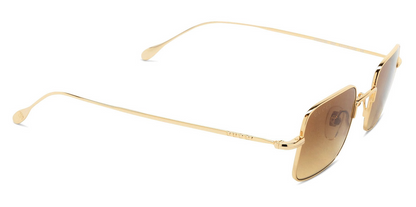 Gucci GG1813S 002 Sunglasses Men's Gold/Brown Square Shape 41mm