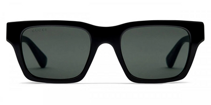 Gucci GG1889S 001 51mm Black Recycled Acetate Square Sunglasses for Men