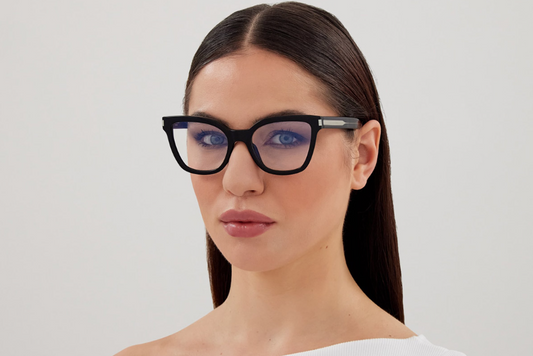 Yves Saint Laurent SL-710-OPT-001 Eyeglasses 54mm 100% Authentic