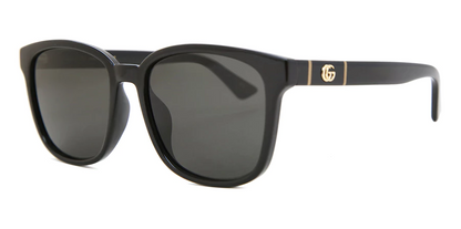 GUCCI GG0637SK 001 Black/Grey 56-18-150 Sunglasses New Authentic