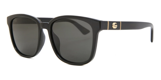GUCCI GG0637SK 001 Black/Grey 56-18-150 Sunglasses New Authentic