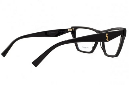 Saint Laurent SL-M103-OPT 001 Eyeglasses Women's Black Full Rim Cat Eye 58mm