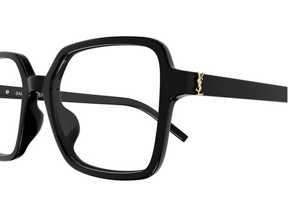 Saint Laurent SL M139 001 54-18 Sunglasses Women's Solid Black