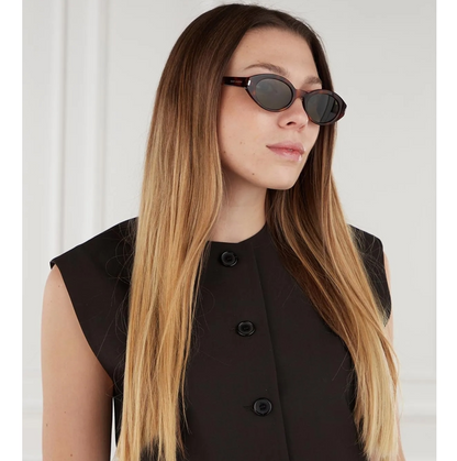 Saint Laurent Sunglasses SL567 002 Havana Green