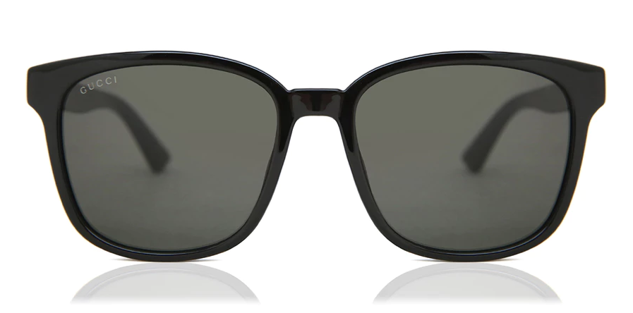 GUCCI GG0637SK 001 Black/Grey 56-18-150 Sunglasses New Authentic