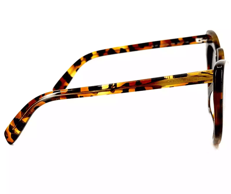 Saint Laurent Sl181 LOULOU 006 Havana Heart Sunglasses Authentic - ModaBlvck