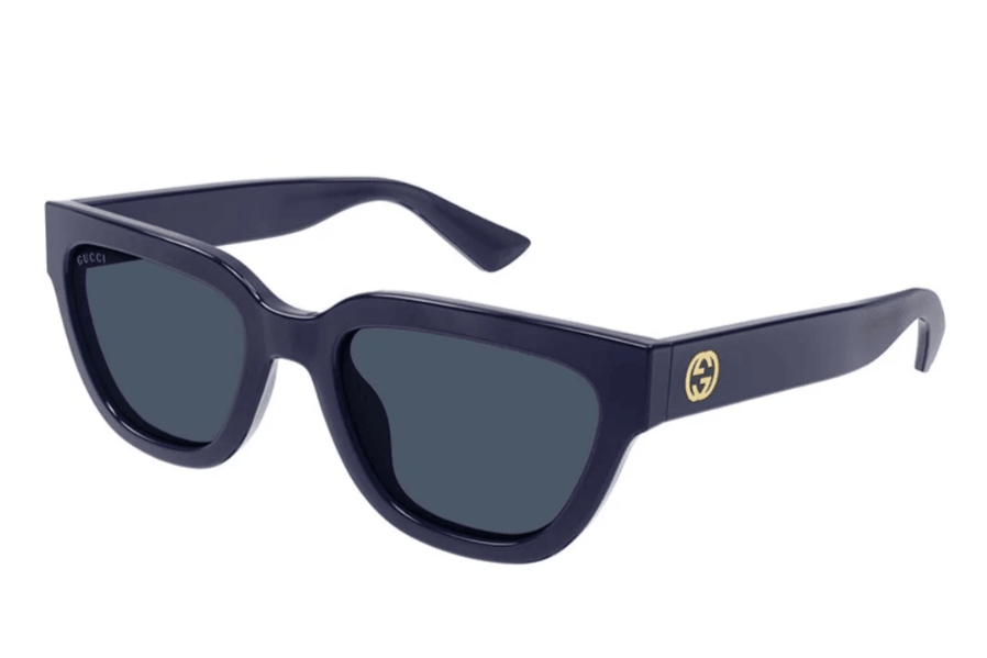 Gucci Sunglass Woman Violet Blue GG1578S-004 - ModaBlvck