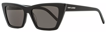 Saint Laurent Cateye Sunglasses SL276 Mica 001 Shiny Black