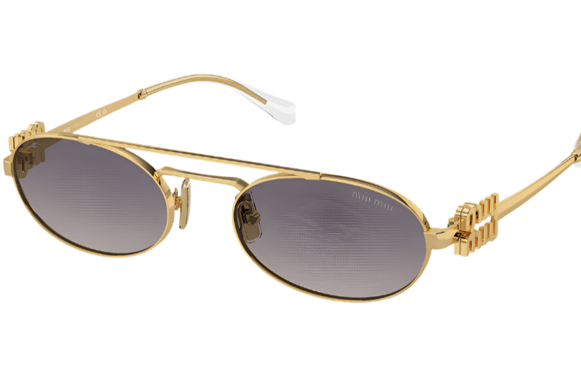 ミュウミュウ Miu Miu MIUMIU サングラス 0MU 03ZS オーバル