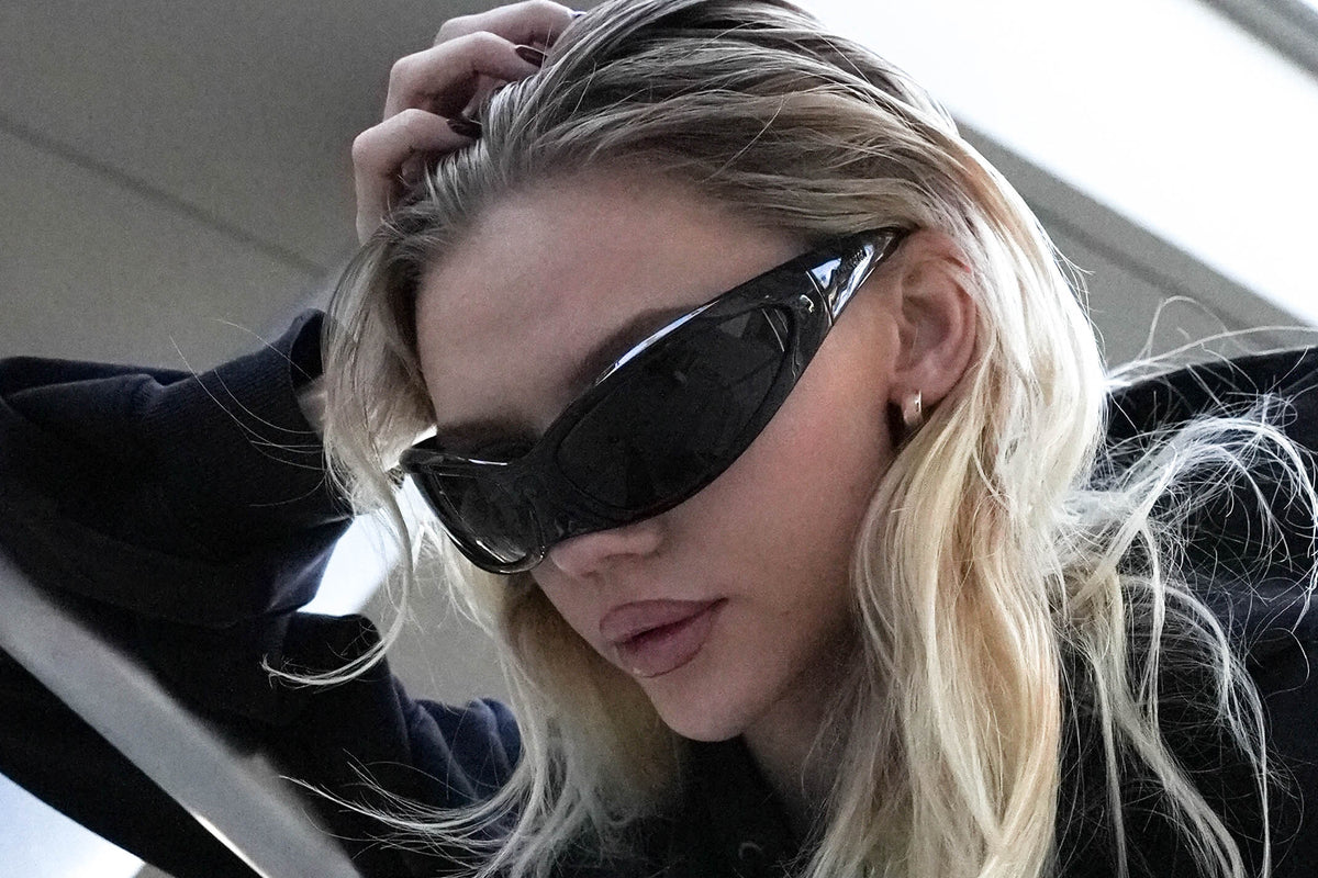 NEW Balenciaga EXTREME BB 0025S Sunglasses 001 Black 100% AUTHENTIC Balenciaga Extreme BB0003S Sunglasses main image 4