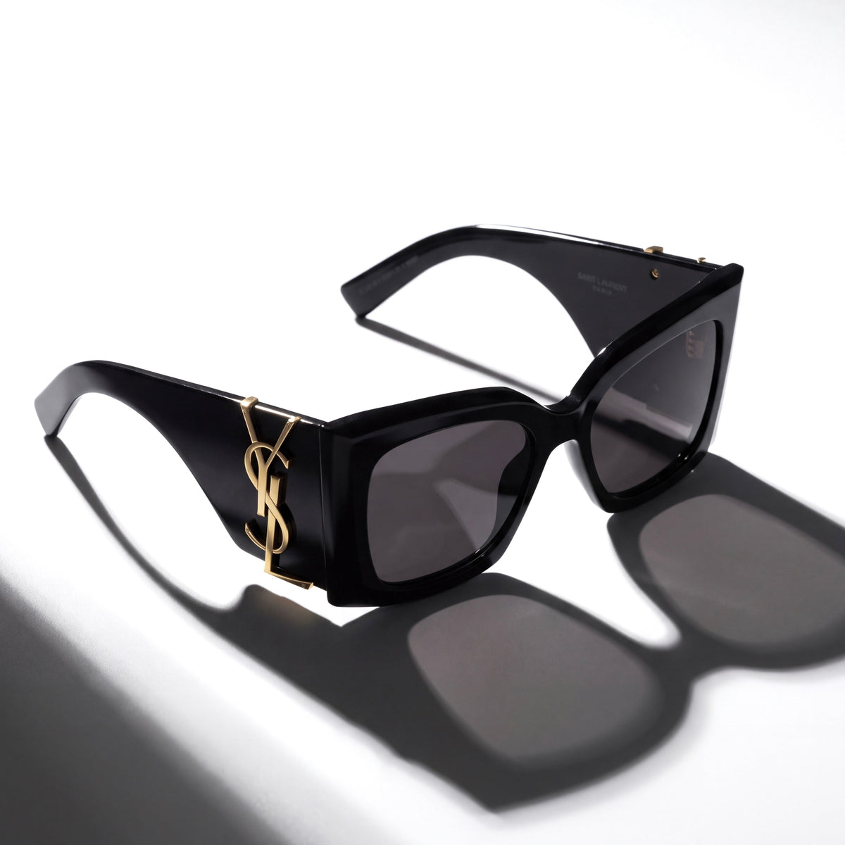 Saint Laurent SL M119 BLAZE-001 Black Gold Sunglasses