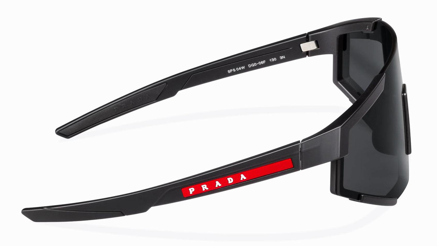 Prada PS04WS Linea Rossa Black Sunglasses - ModaBlvck
