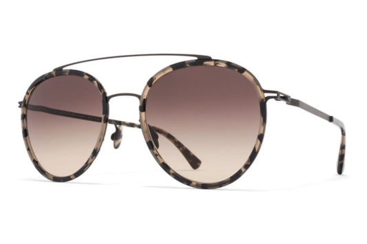 Mikyta Mere Black/Antigua Brown Lens Brown Gradient Sunglasses