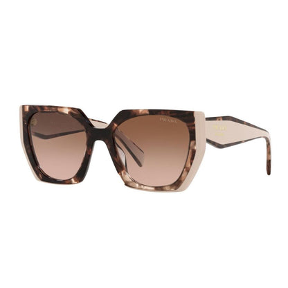 Prada PR 15WS 01R0A6 Square Tortoise Oversized Sunglasses