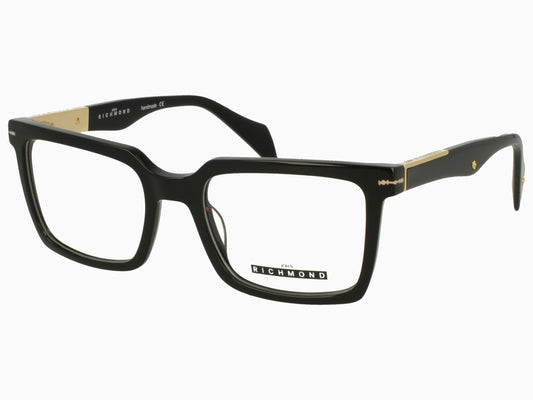 John Richmond RIV.194.00 Black Rectangular Optical Glasses