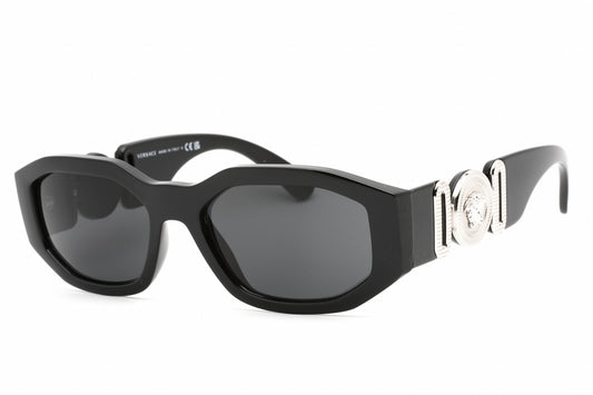 Versace 0VE4361 542287 BLACK / GREY Women Oval Sunglasses