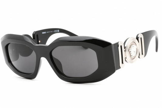 Versace 0VE4425U 542287 BLACK/DARK GREY Women Oval Sunglasses