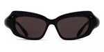 Balenciaga BB0354S 001 59 - Black - ModaBlvck
