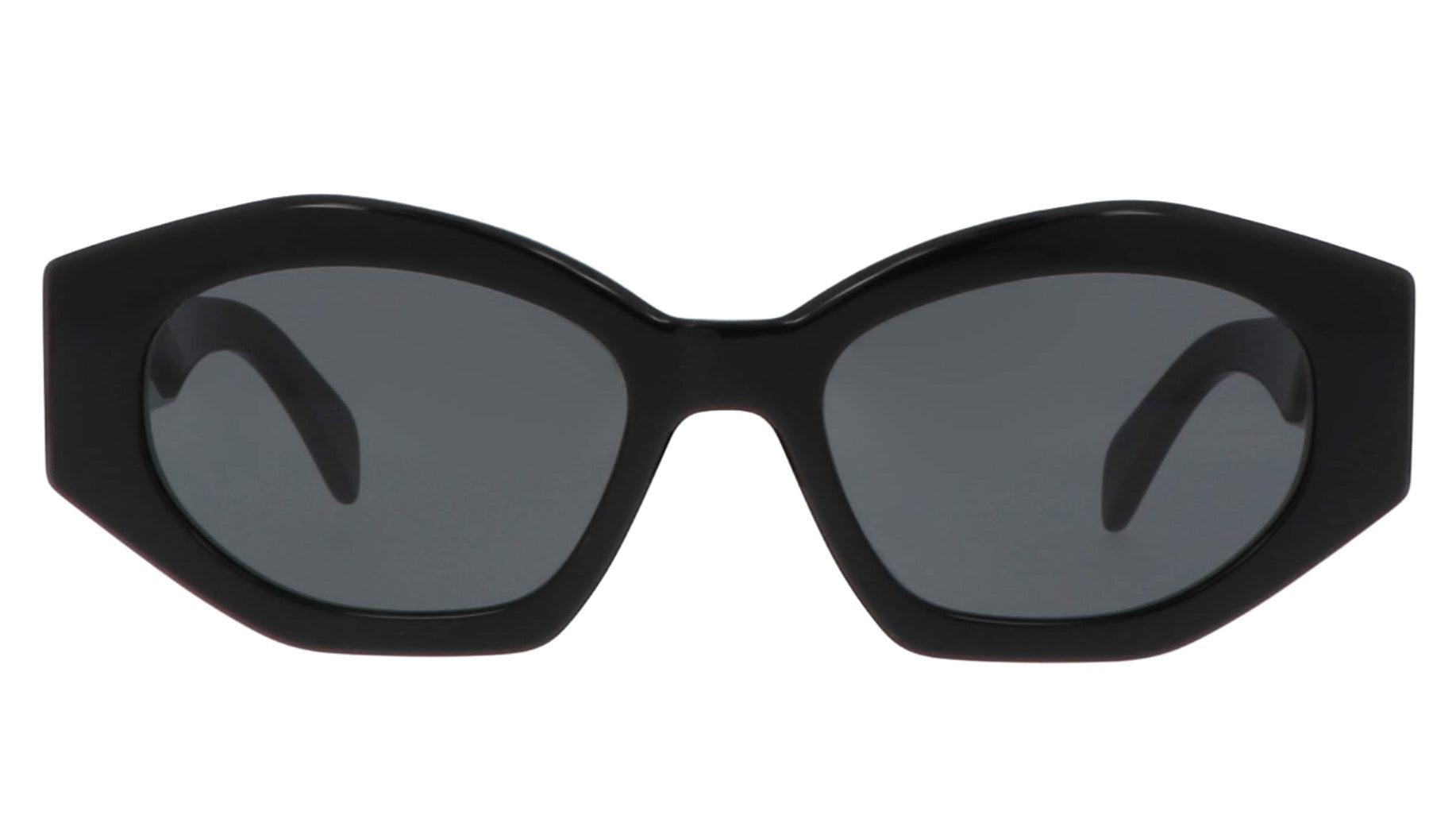 Buy Celine CL40238 01 Oval Black Sunglasses at best price