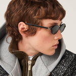 Miu Miu MU04ZS 1AB5S0 Women’s Sunglasses Black - ModaBlvck