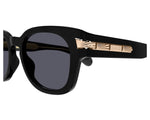 Gucci GG1518S 001 51 Grey Square Men's Sunglasses - ModaBlvck