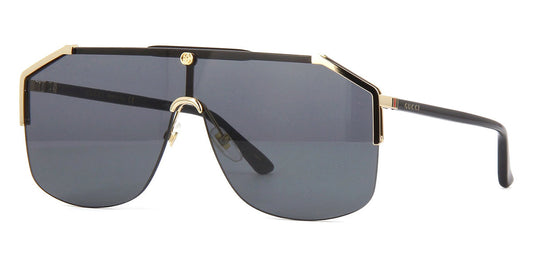 Gucci GG0291S Gold and Black Men's Sunglasses