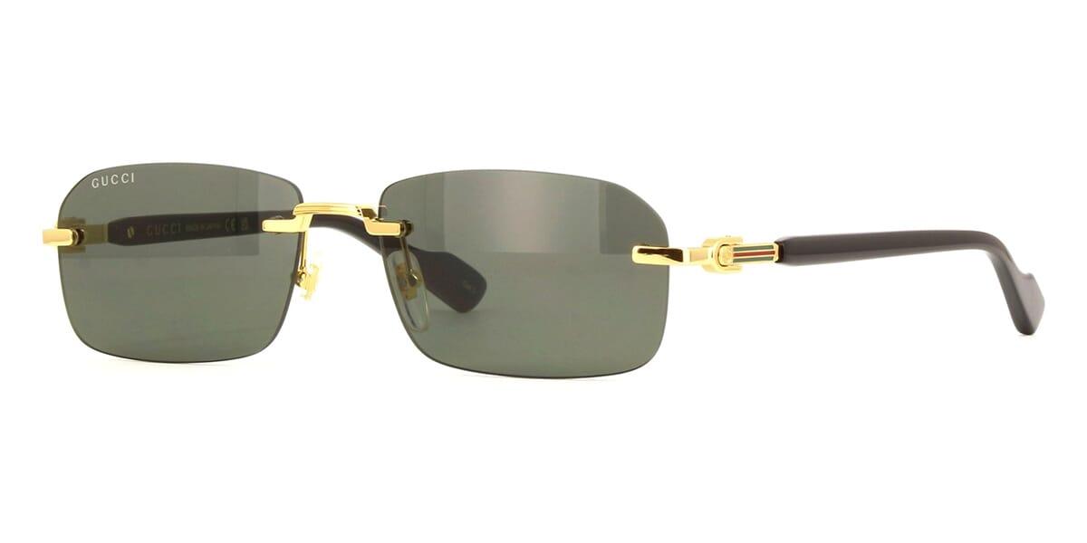 GUCCI GG1221S Rectangle Sunglasses - ModaBlvck