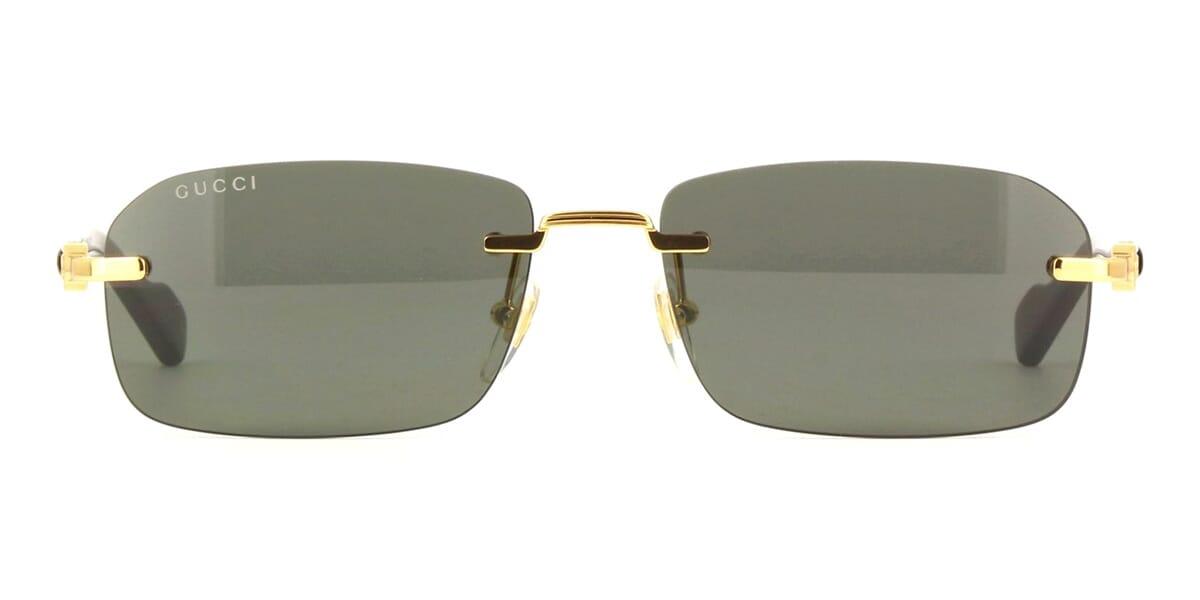 GUCCI GG1221S Rectangle Sunglasses - ModaBlvck