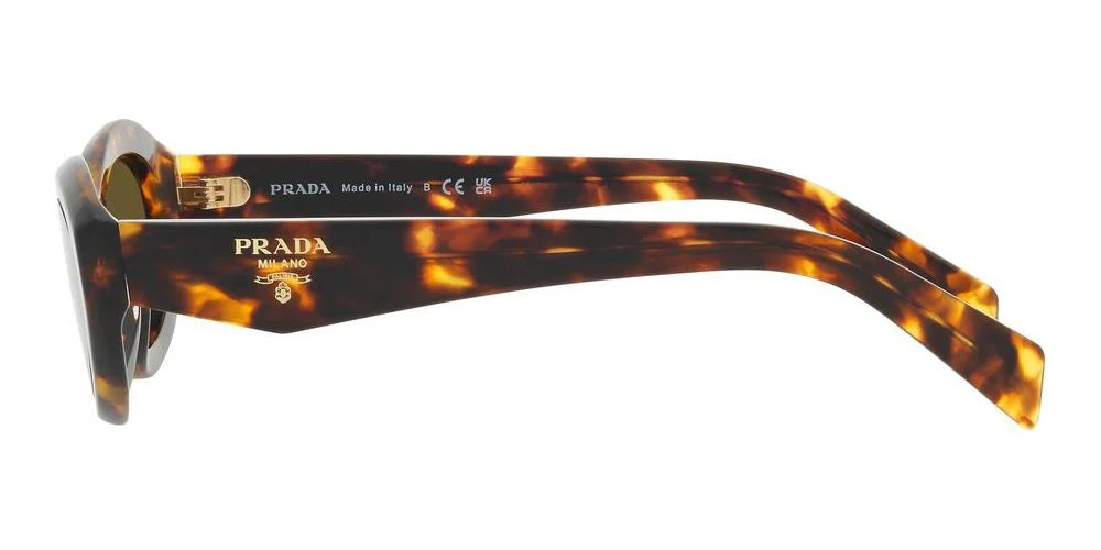 Prada PR 14L-09Z TORTOISE/DARK BROWN Cat Eye Chick Sunglasses