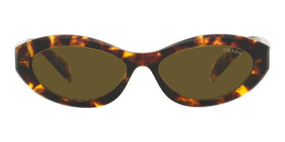 Prada PR 14L-09Z TORTOISE/DARK BROWN Cat Eye Chick Sunglasses