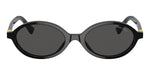 Miu Miu MU04ZS 1AB5S0 Women’s Sunglasses Black - ModaBlvck