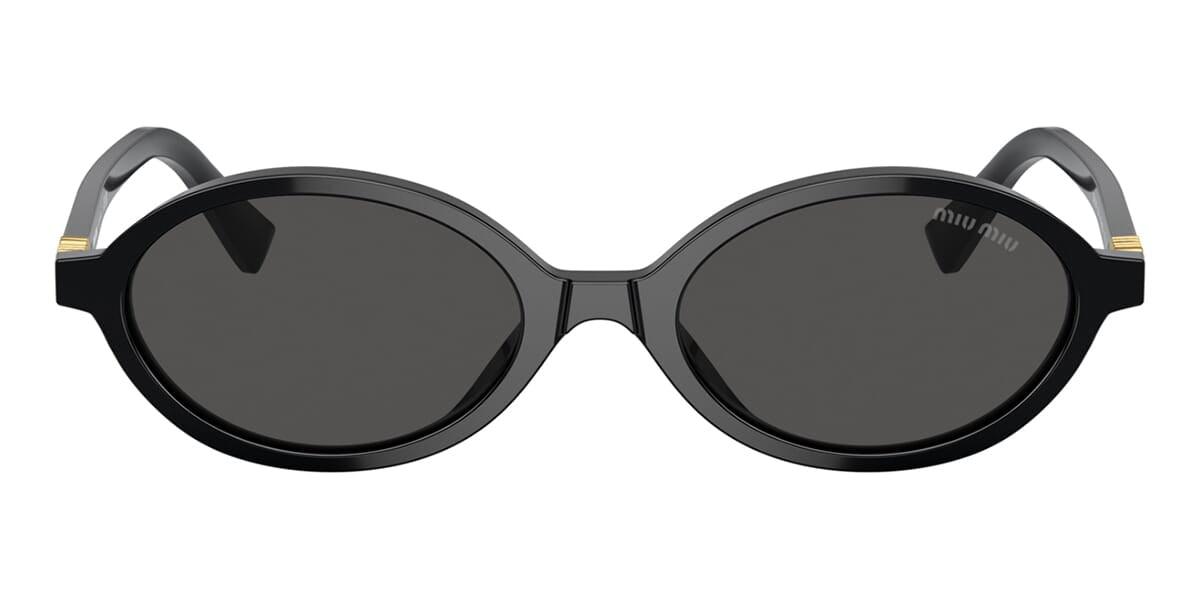 Miu Miu MU04ZS 1AB5S0 Women’s Sunglasses Black - ModaBlvck