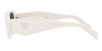 Prada PR 17WS 1425S0 White Grey Sunglasses - ModaBlvck
