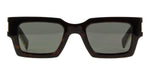 Saint Laurent SL 572 Tortoiseshell Black Lens Sunglasses - ModaBlvck