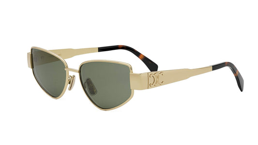 Celine Metal Triomphe CL40293U 30N Gold Sunglasses