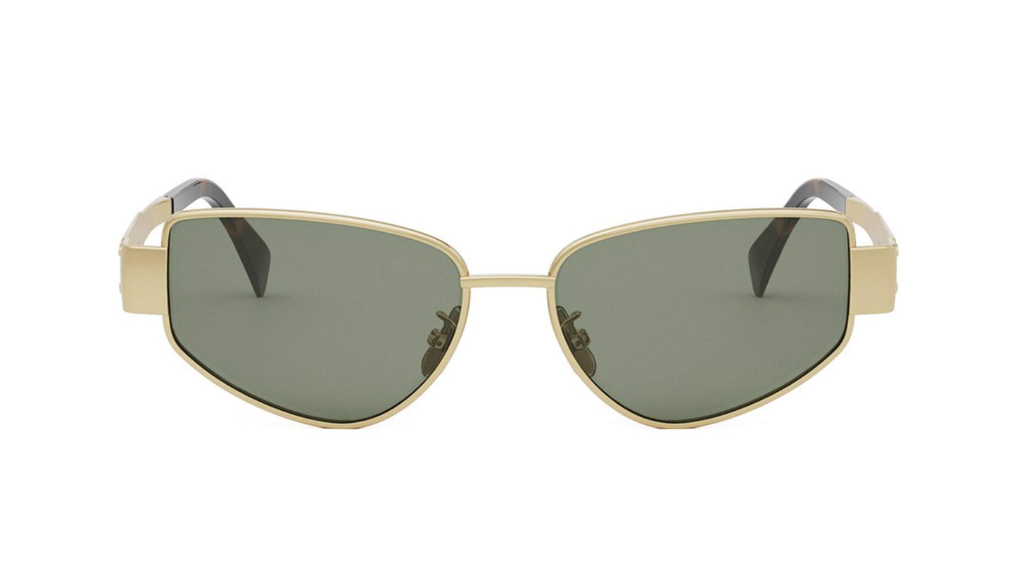 Celine Metal Triomphe CL40293U 30N Gold Sunglasses
