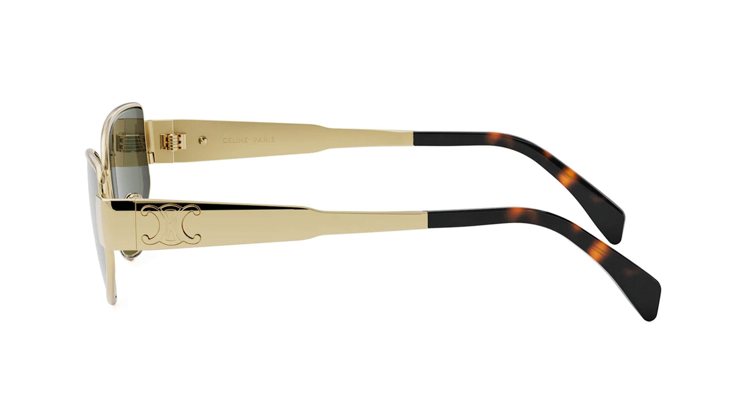 Celine Metal Triomphe CL40293U 30N Gold Sunglasses