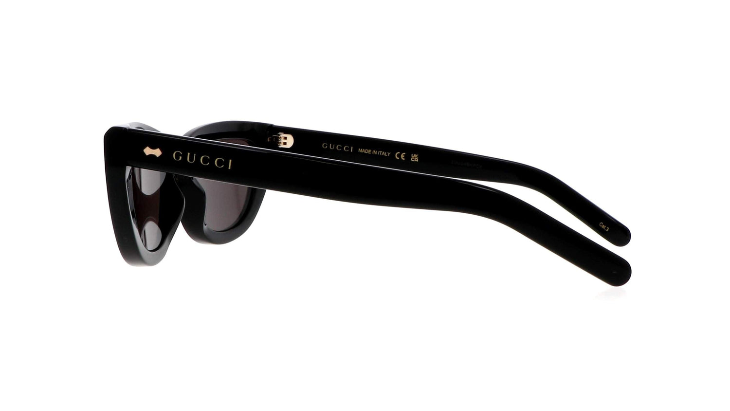 Sunglasses Gucci Rivets GG1521S 001 51-20 Black - ModaBlvck